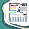 830 Stück/Box DIY Projekt Starter Kit Für Arduino UNO R3 Kit Elektronisches DIY Kit Elektronische Bauelemente Set Mit Steckbrett