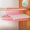 Baby Clothesline Retractable Non-Slip Children's Small Clothes Hanger Multi-Function Home Use Drying Rack for Newborns