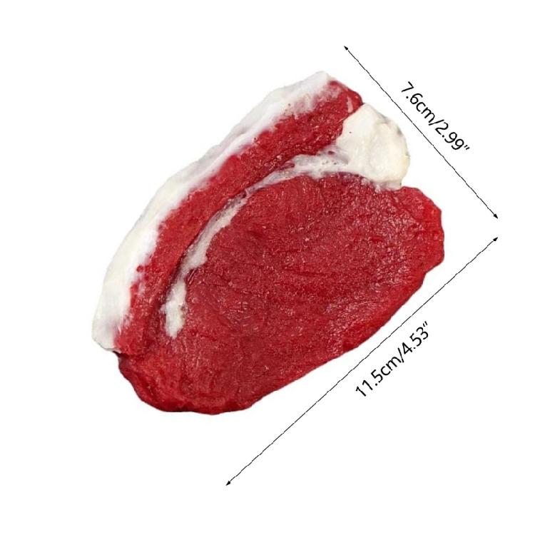 Fake Meat Roasting Beef for Kitchen Markets Display Photography Props