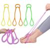 Three-Ring Resistance Band for Yoga: Soft Rebound Shoulder Stretch & Back Fitness Strap