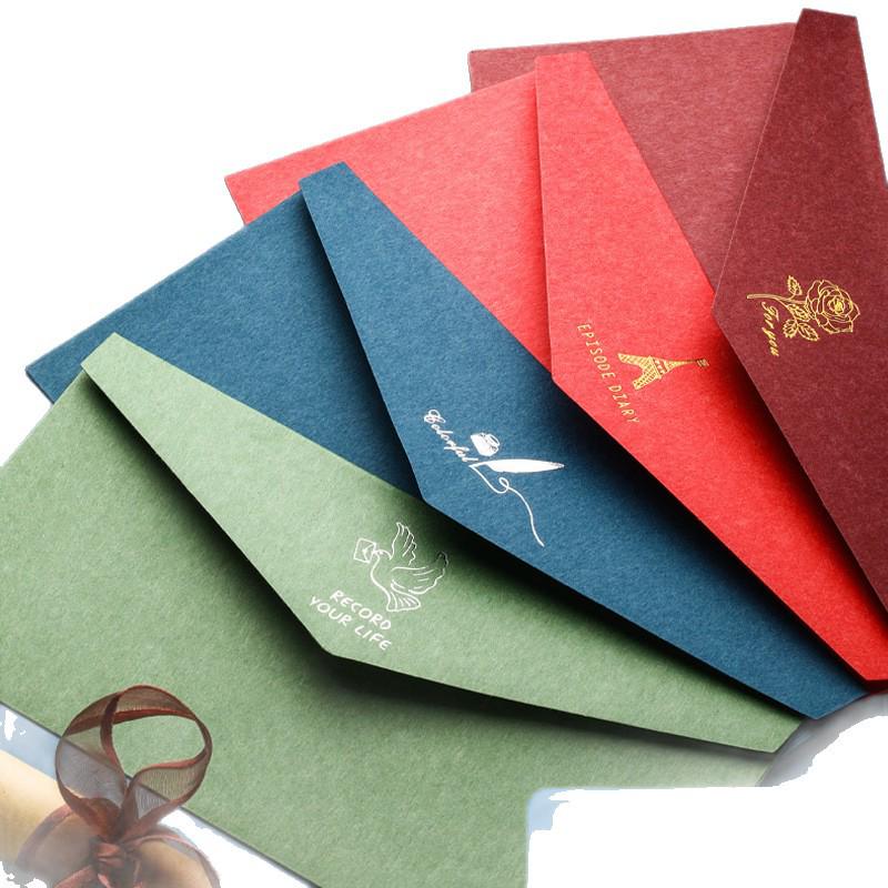 Nordic Style Literary Retro Envelope & Letter Paper Set - Love Letter & Greeting Card Collection