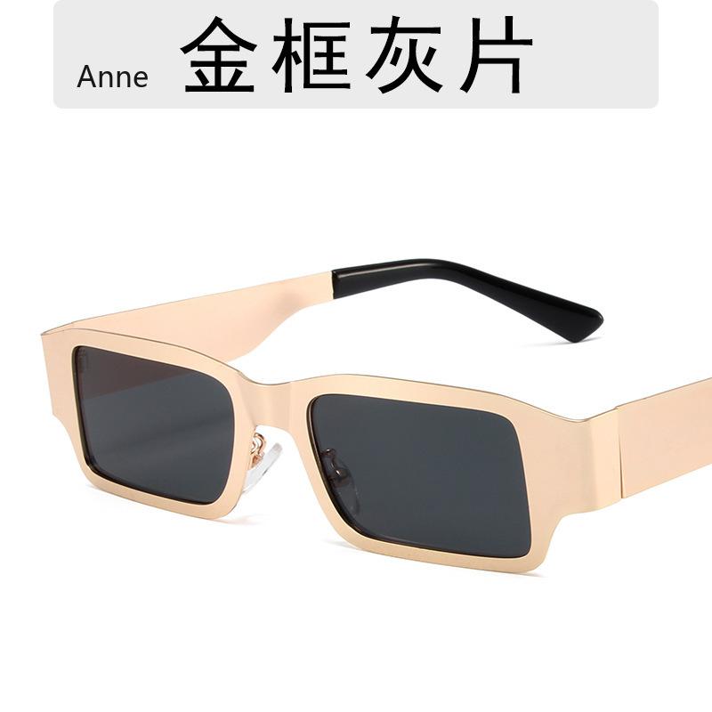 Designer Sunglasses Men Stainless Steel No Screw Sun Glasses with Glasses Bag and Cloth UV400 Protection Color Lenses