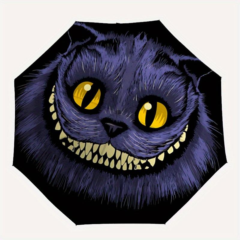 

1pc Fantasy Cat Automatic Opening/closing Umbrella with Auto Open/Close, Perfect Gift for Friends, Durable Plastic Handle yy250801170