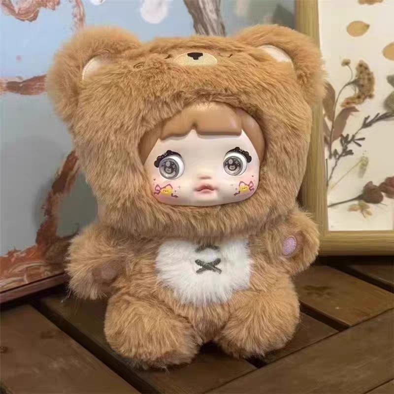 Nommi v1 cute plush toy ornament, festive atmosphere gift, festive hanging decoration bag accessories(Gift of baby clothes)