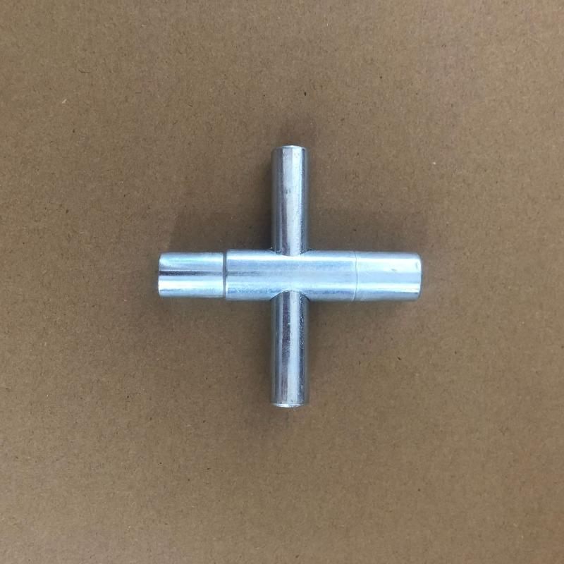Water Tap Wrench Stainless Steel Multifunctional Cross Valve Four Way Adjustment Maintenance Repair Tool