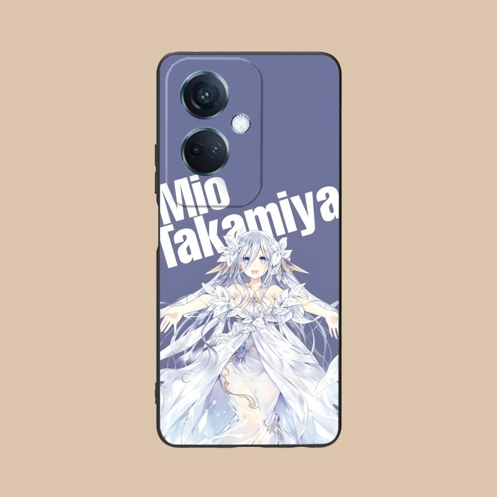 Date a Live Mio Takamiya Matte Mobile Phone Case for OPPO Find X9 X8 X7 X6 X5 X3 X2 Plus s Pro Ultra Lite Colorful Printing