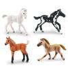 Simulation Foal Animal Model Toys 8 Belgian Horse Walker Horse Thoroughbred Horse Sharmaton River Horse Ornament