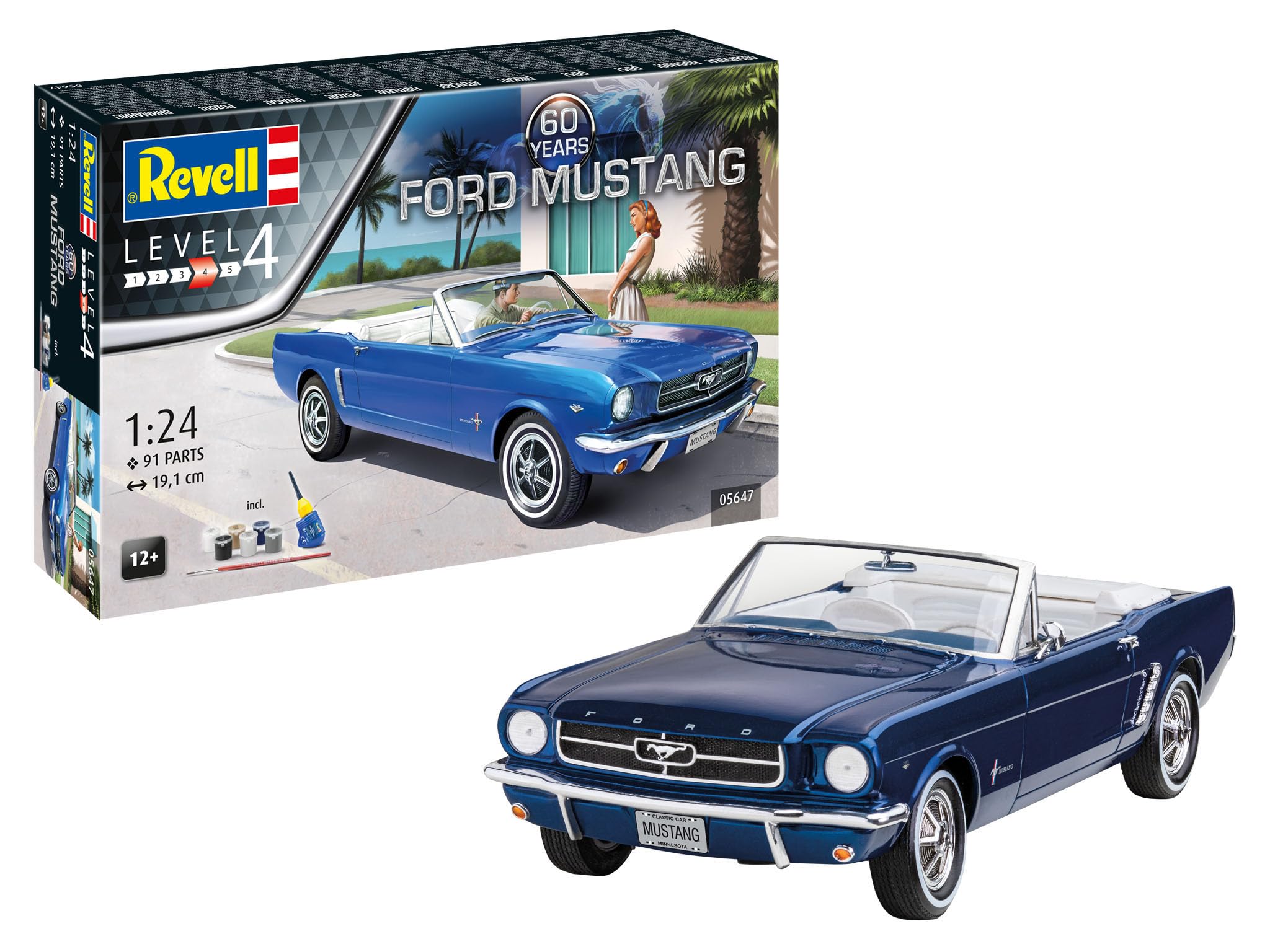 

05647 Ford Mustang 60th Anniversary Gift Set 1/24