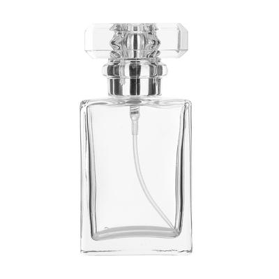 30ml Pusta Szklana Butelka z Rozpylaczem do Perfum Przenośny Rozmiar Podróżny Wielokrotnego Użytku Pojemnik na Zapachy Przezroczysty