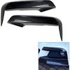 1 Pair Car Front Bumper Fangs Trim Air Vent Lid Cover Decoration Compatible For BMW 3-Series F30 F31 2012 2013 2014 2015 2016 2017 2018(Glossy Black)