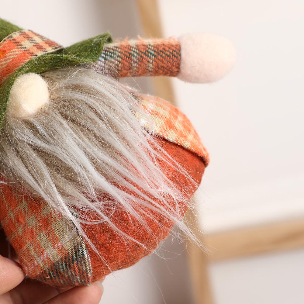 Autumn Harvest Sunflower Gnome Doll Thanksgiving Decoration