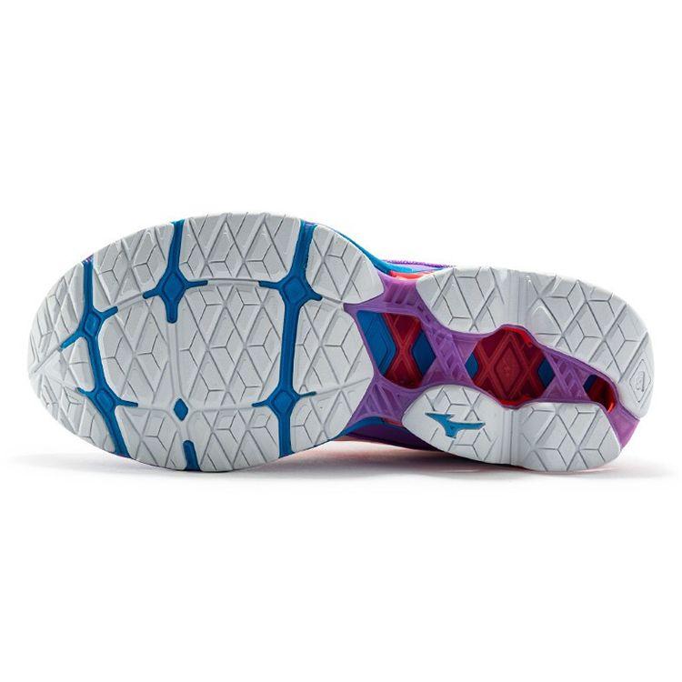 Mizuno Wave Creation Low Top Running Shoes Women Sneaker White Purple J1GD210166
