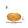 3PCS Storage Tray Multifunctional Woven Basket Handmade Kitchen Storage Box Tabletop Tray Suitable for Home Party Decoration