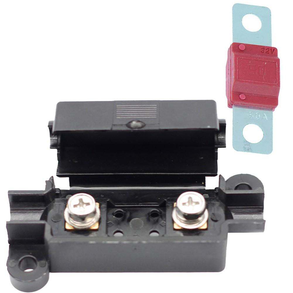 ABS+copper Midi Fuse Holder Air Conditioner 16mm² Cable