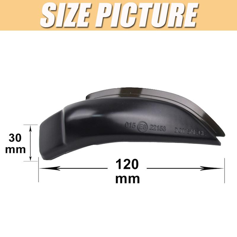 2x Dynamic LED Sequential Blinker For Toyota Camry Corolla Avalon Yaris Prius C Side Mirror Indicator Turn Signal Light