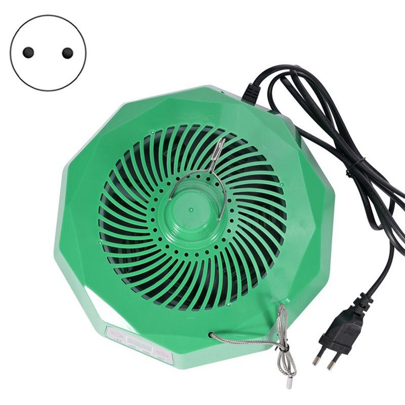 EU Plug Smart Heating Lamp Pet Temperature Control Air Warming Remote-Control Brooding Incubator Poultry