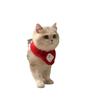 Cat Dog Scarf Cartoon Bear Print Warm Prevent Detachment Pet Neck Scarf for Small Dogs Puppy Kitten New Year's Christmas Gifts
