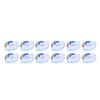 12Pcs Colorful Cloud Inflatable Coasters Floats Cup Holders Children Toy for Summer Pool
