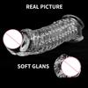 Crystal Wolf Tooth Men's Enhancing Sleeve Set - Fun Couples Toy, Adult Pleasure Product