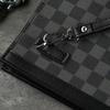 2025 Clutch de Negocios y Neceser para Hombre con Estampado de Cuadros