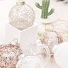Shatterproof Christmas Tree Hanging Pendants Shimmering Baubles for Holiday Decoration Indoor and Outdoor Ornament