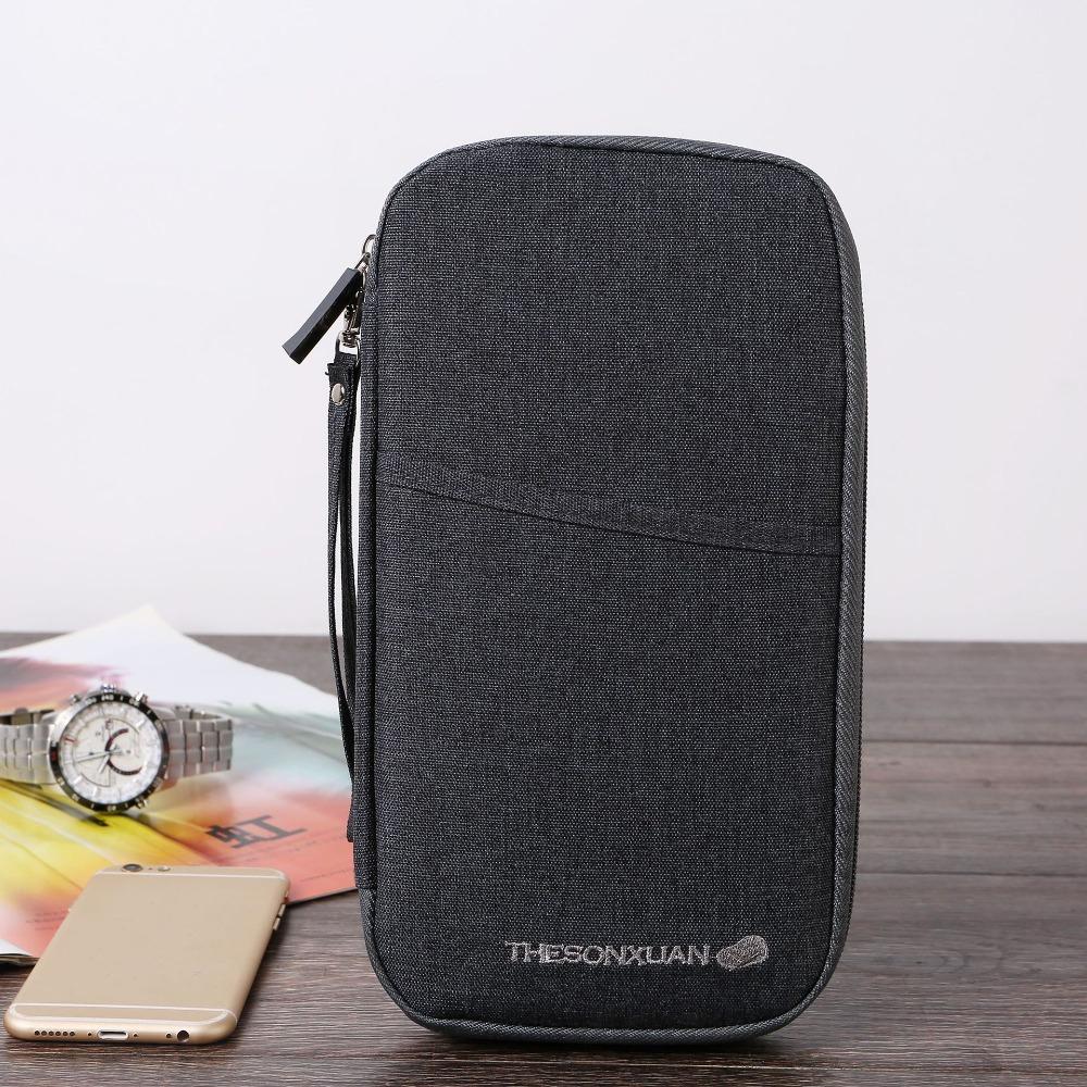 RFID Passport Bag Family Cards Tickets Organizer New Passport Holder  Travel Accessories