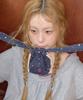 Kiibi Star Bunny Pouch Navy