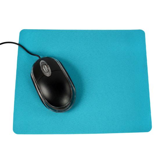 21.5 X 17.5cm Gaming PC Laptop Mouse Pad Anti-Slip Solid Color Rectangle Mat