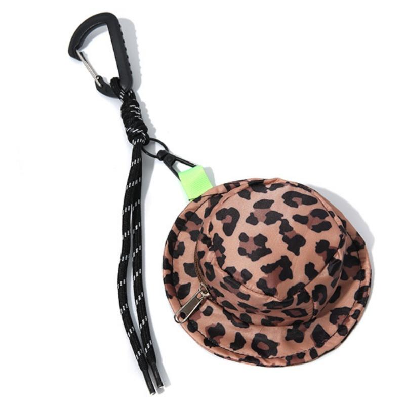 New Hat Storage Bag Keychain Mini Backpack Keychain Pouch Small Change Coin Purse Cute Zipper Wallet For Women/Men Cosmetics