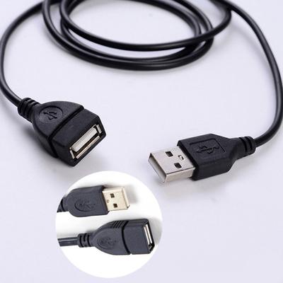 Καλώδιο επέκτασης 1M USB 2.0 Σύνδεσμος προσαρμογέα καλωδίου συγχρονισμού δεδομένων αρσενικό σε θηλυκό