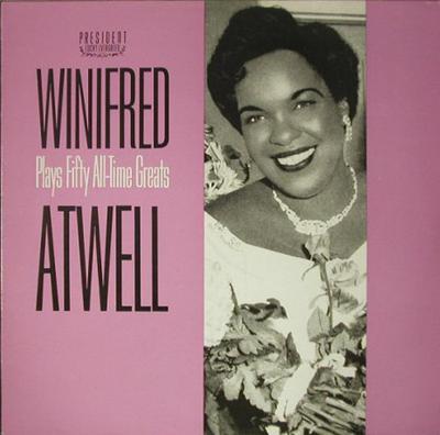 LP Record WINIFRED ATWELL - Winifred Atwell Plays Fifty All-Tim PLE508 President Recor 1983 UK Pop