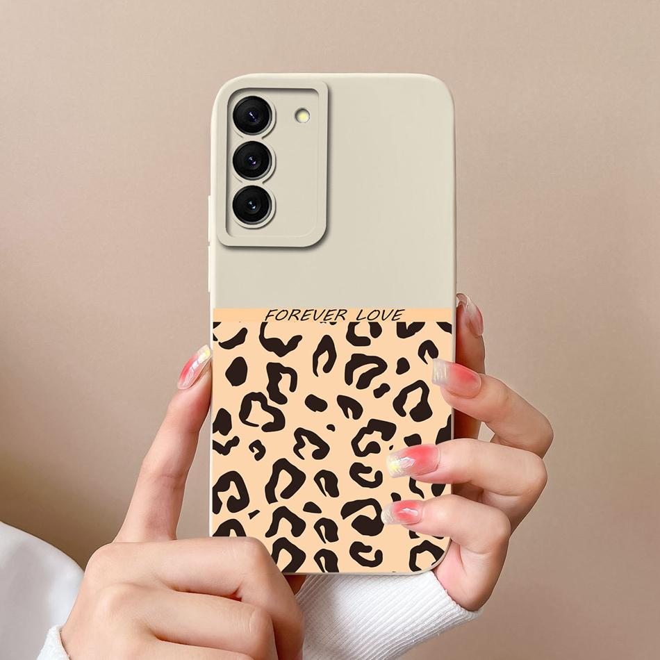 Candy Cases For Samsung S22 Ultra Plus Cute Liquid Silicone Full Coverage Anti Choc Bumper For Galaxy S 22 S22Ultra S22+ Coque