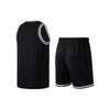 Li-Ning Mesh Breathable Round Neck Vest Sports Set Men Sportswear Black AATR011-10