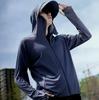 Men's Camouflage Ice Silk Sun Protection Jacket - Summer Thin, Plus Size, Anti-UV, Zipper Hooded Outerwear for Fishing