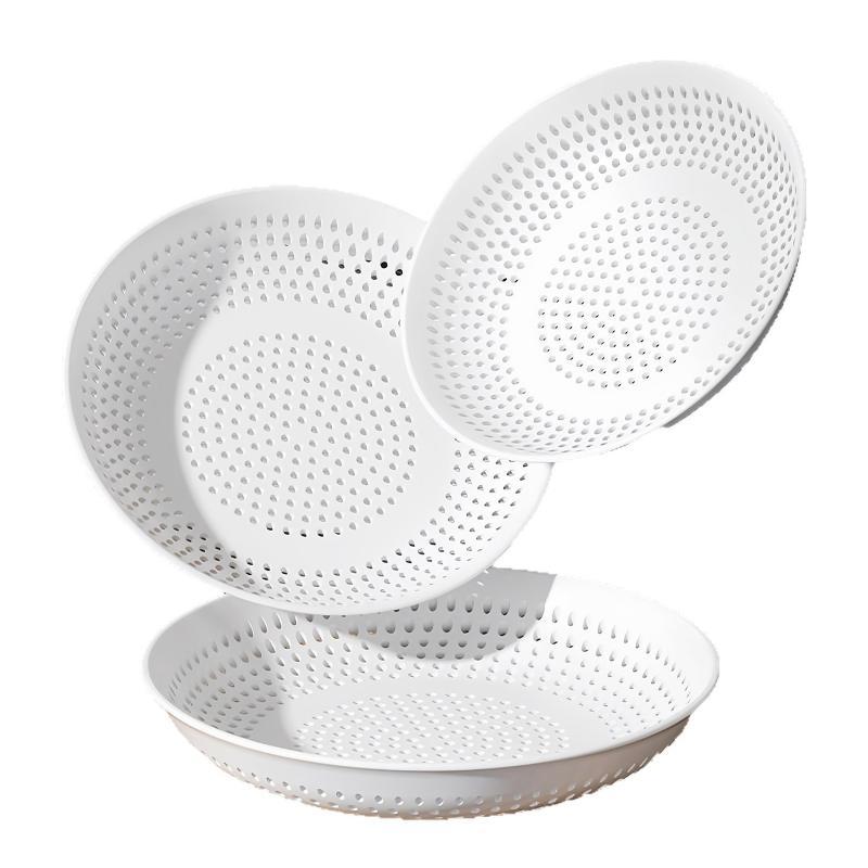 Pp Perforated Steaming Plate High Temperature Resistance Easy Clean For Home Kitchen Steaming Dumplings