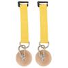 75mm Pull Up Ball Grip Bottom Flat Half Sphere Shaped Portable Multifunctional Wooden Grip Ball for Rock Climbers