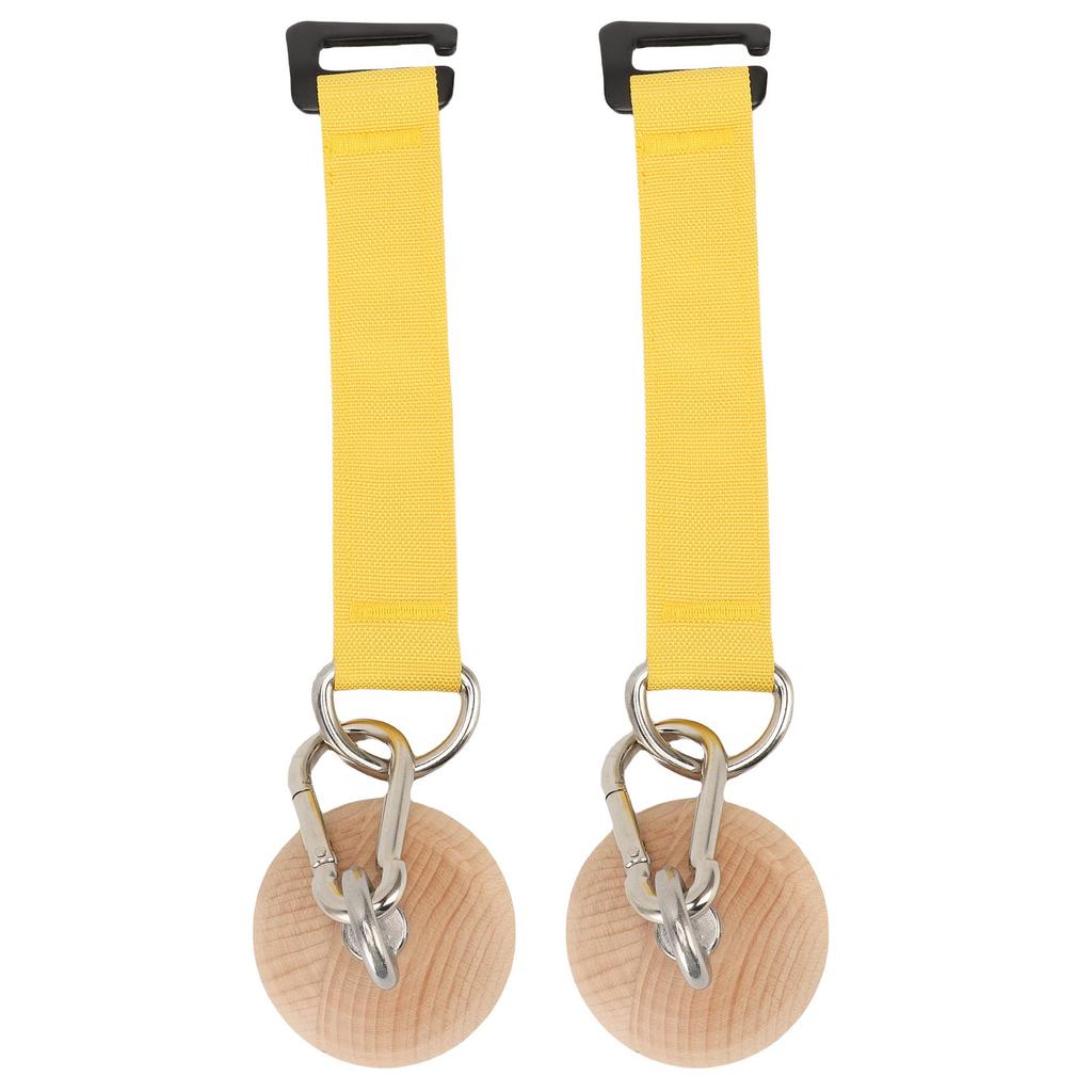 75mm Pull Up Ball Grip Bottom Flat Half Sphere Shaped Portable Multifunctional Wooden Grip Ball for Rock Climbers