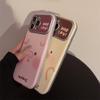 For Apple 15promax Mobile Phone Case for IPhone16 Super Cute Piggy Duck 17 Leather 13 Anti-fall 12