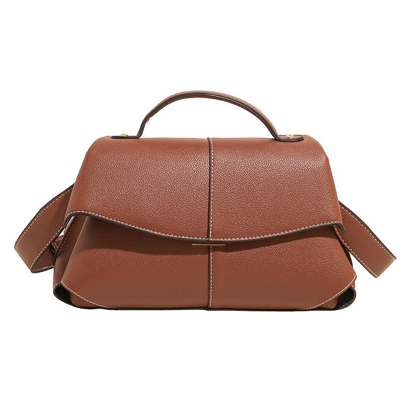 Эта сумочка отличается нишевым дизайнерским чутьем, представляет собой сумку кроссбоди на одном плече и модную женскую сумку в стиле легкой роскоши. коричневый/жёлтый