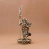 1 stück Kupfer Chinesische Feng Shui Guan Gong Statue Gott des Krieges Antike Skulptur Hause Dekoration Feng Shui Ornament Schreibtisch Dekor handwerk