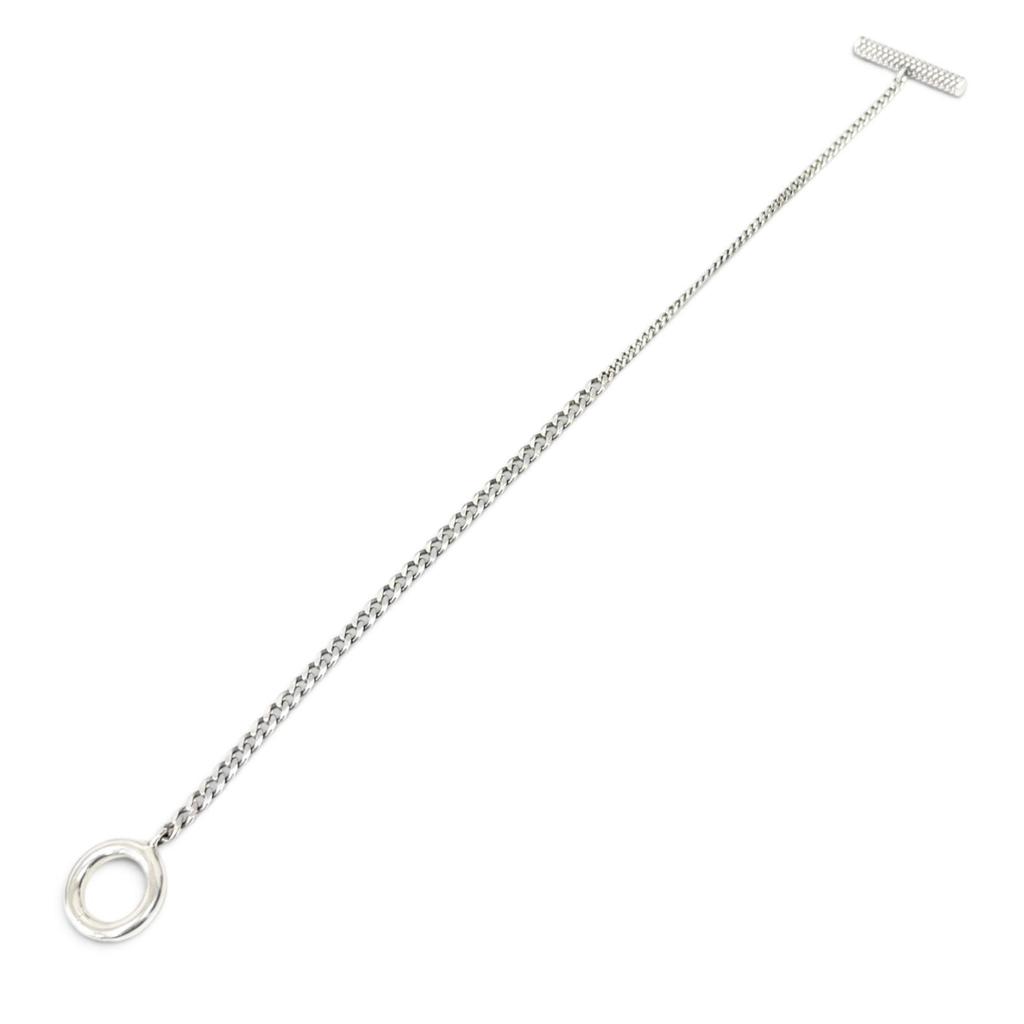 Great BOTTEGAVENETA bracelet Chain Silver SV925 mens 732337 Used