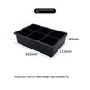 Food Grade Silicone Ice Tray 4/6 Grid Large Cubes Perfect for Summer Parties