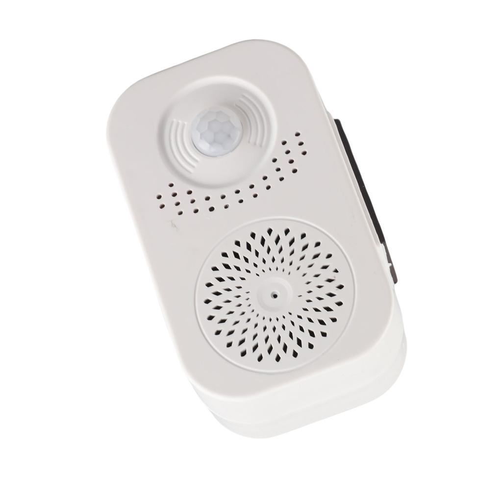 Wireless Motion Sensor Doorbell Voice Reminder Welcome Buzzer Ringtones Volume Adjustment USB Charging for Home Shop
