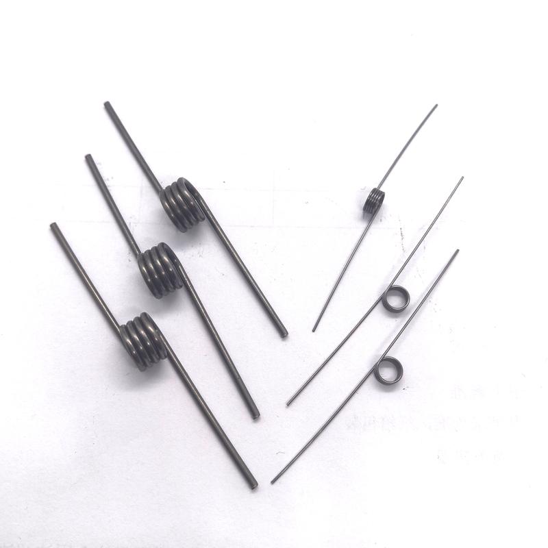 20pcs Wire Diameter 1.2mm Left rotation Torsion Spring 65Mn Spring steel V-shaped Spring Reset Small Torsion Spring Customized