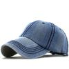 Hat Men's Cap Trendy, Fashionable Washed Cotton Denim Baseball Cap Simple Light Board Hat Women