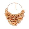 Hip-hop Punk Style Exaggerated Geometric Metal Sheet Laminated Bib Necklace Light Luxury High-end Cold Style Necklace