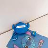 Cute 3D Stitch AirPods Pro Apple Bluetooth earphone case compatible with 1/1/1 Gen cartoon protective covers