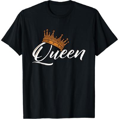 Tricou minunat Coroană de Regină Font Coroană Regină(2)