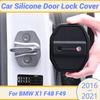 Für BMW X1 F48 F49 2016- Silikon Auto Türschloss Schnalle Schutzabdeckung Elastisch Anti-Kollision Stoßdämpfende Polsterung Polster