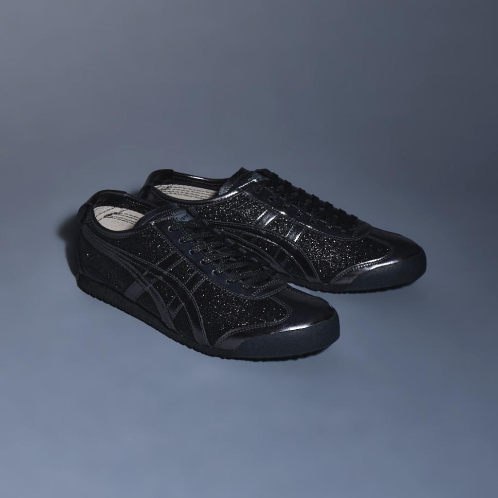 ONITSUKA TIGER Mexico 66 Glitter Pack Black Gunmetal